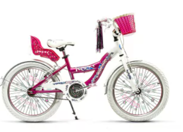 BICICLETA RALEIGH JAZZI RODADO 20 PARA NENA