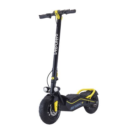 Monopatin Electrico Velocifero Mini Mad Plus 500w Amarillo