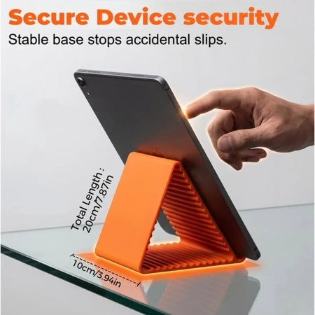 Soporte De Celular Con Silicona Y Aluminio Ajustable