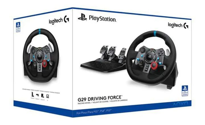 Volante Logitech G29 Con Pedalera Ps 5 Ps 4 Pc 1 - Vista 2