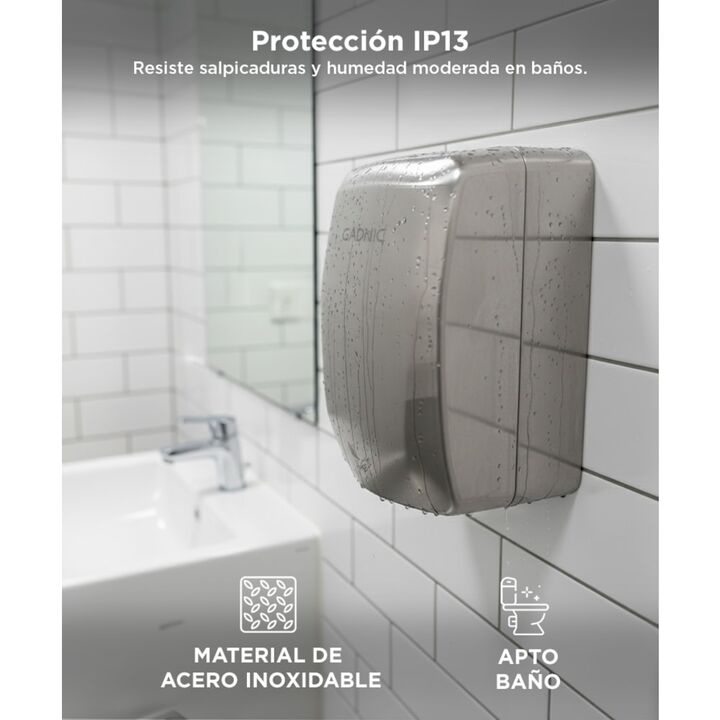 Secamanos Electrico Gadnic Con Sensor de Movimiento - Vista 4