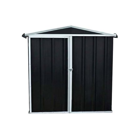 Armario Deposito Galpon de jardin 2x1x2 Calibre 28 Negro DON ACERO 