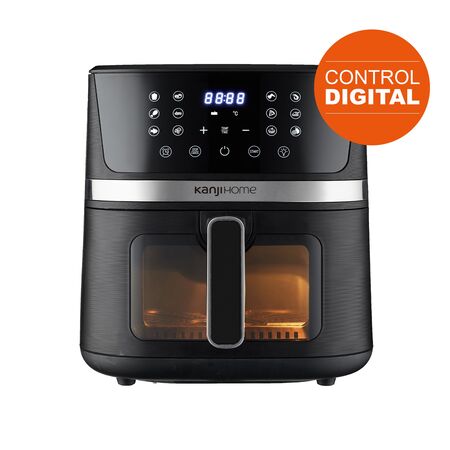 FREIDORA DE AIRE KANJIHOME KJH-1700DC 8LT NEGRA