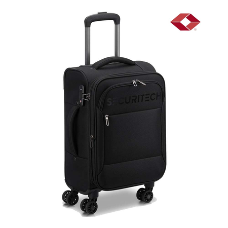 Valija Cabina Expandible Securitech Vanguard Delsey Negro