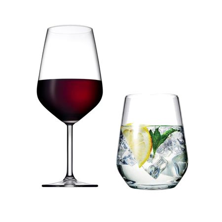 Set X 12 Copa Copon Vaso Vino Vidrio Pasabahce Allegra