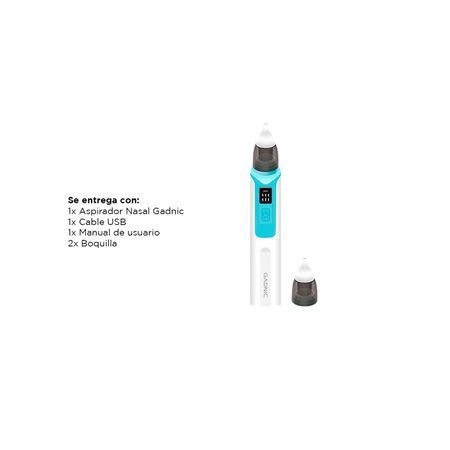 Aspirador Nasal Gadnic Eléctrico Automático Silencioso 