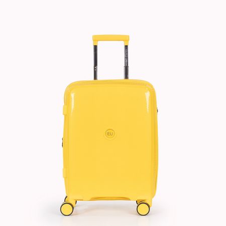 Valija chica Cabina Carry on Rígida Expand Amarilla Urbano