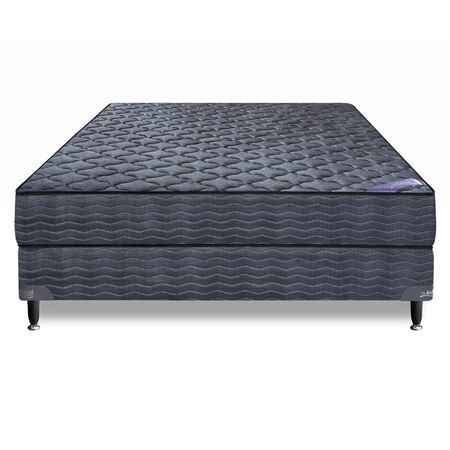 Colchon y Sommier Inducol Imperial 2 Plazas y Media 140x190x21 de Resortes Bonnell