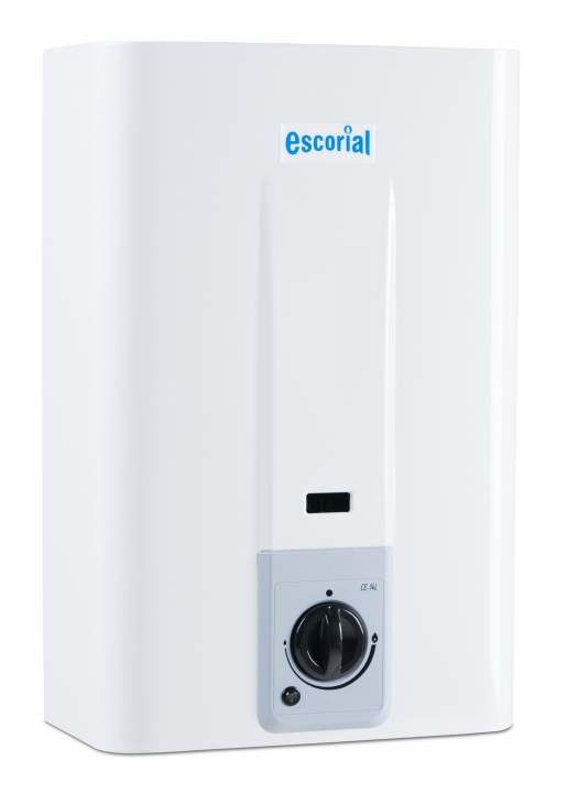 Calefon a gas ESCORIAL CE-14L 14lts GAS NATURAL sin llama piloto clase A - Vista 4
