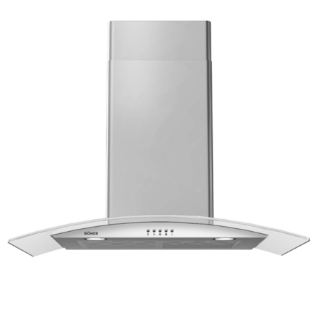 CAMPANA BOHER BO-CA2003A-70 60CM 1 MOTOR - INOX
