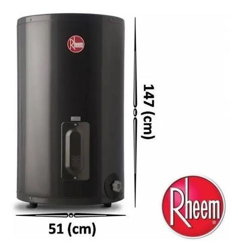Termotanque RHEEM TEP155RH 155 Lts Eléctrico Pie Superior - Vista 3