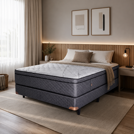 SOMMIER REPOSAR THE BEST EURO 140x190  BASE COLCHON  BASE