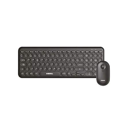 Kit Teclado + Mouse Soul Office CW250 Negro