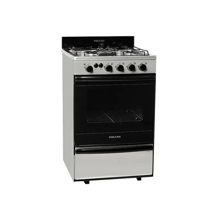 Cocina A Gas Volcan 87673vm De Acero Inox