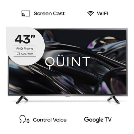 TELEVISOR LED QUINT 43` 43HD20312-257 QT4 SMART GOOGLE FHD - 4609539