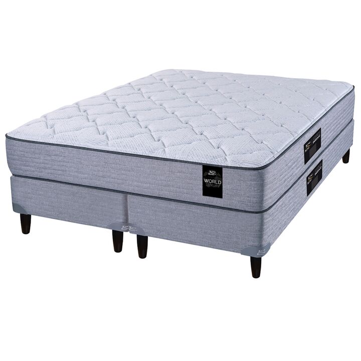 Colchon y Sommier King Koil Bradley King Size 180x200cm Resortes Pocket y Espuma de Alta Densidad Firme - Vista 2