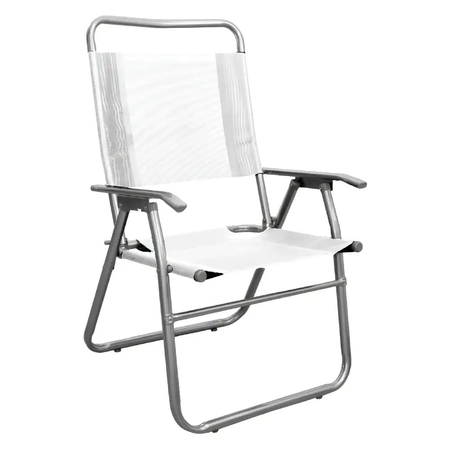 Sillón de Caño Descansar Respaldo Alto Coversol Blanco 10009