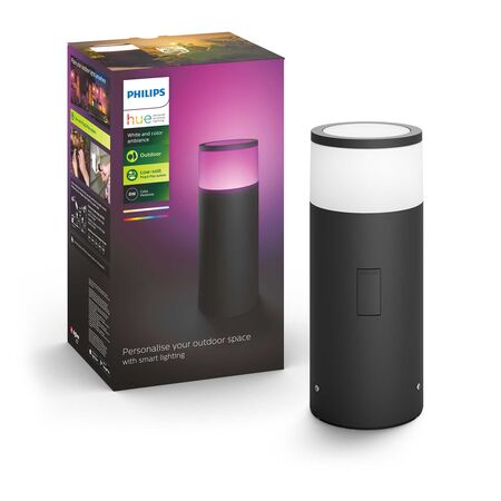Pedestal para exteriores Calla Philips Hue Negro