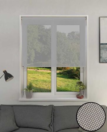 CORTINA ROLLER SUN SCREEN 5% - GRIS 1.60 X 2.20
