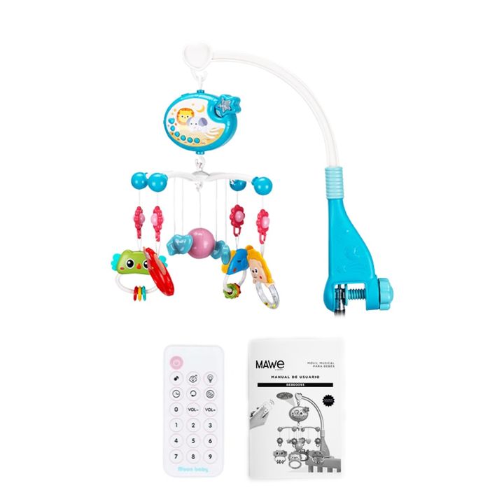 Sonajero Móvil Giratorio Gadnic Musical con Proyector Luz - Vista 6