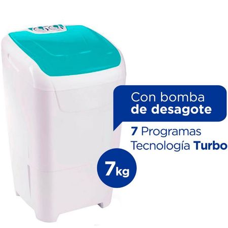 Lavarropas Columbia 7kg Semi-Automatico Lsc-7001