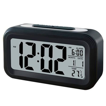 Reloj Despertador Digital Gadnic Alarma Snooze Fecha Hora Temp