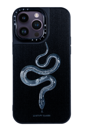 Funda  Para Iphone 11 Pro Mistify Snake Negra (FN-SNAKEIP11P)