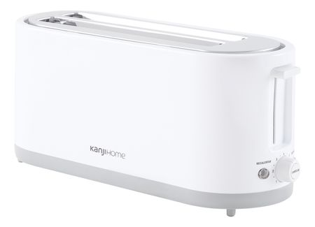 Tostadora Kanjihome Tm1400 4 Panes Baguetin Panini 1400w Cts Color Blanco