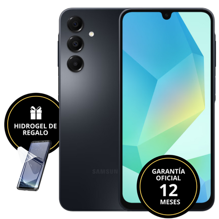 SAMSUNG A16 A166M ROM 128GB RAM 4GB (C:BLACK NACIONAL)