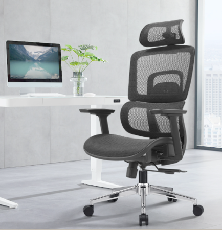 Silla Sillón Ejecutivo Ergonómico Premium Mesh Pc Oficina