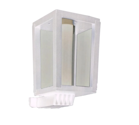 Aplique Farol Pared Neutro 6W Blanco Fundicion Aluminio