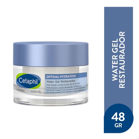 Cetaphil Optimal Hydration Water Gel Restaurador Facial 48g