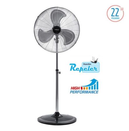 Ventilador Liliana VVPC22 De Pie 22" 130W 3 Velocidades