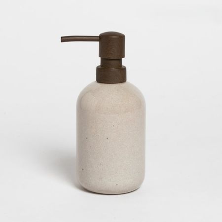  DISPENSER CERÁMICA CRAQUELADA 18X6CM