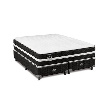 Sommier y Colchón Espuma Alta Densidad Springwall One Plus 200x200 - King