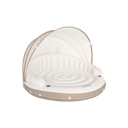 Colchoneta Para Agua Intex Con Toldo 199x150 Cm 23813/5