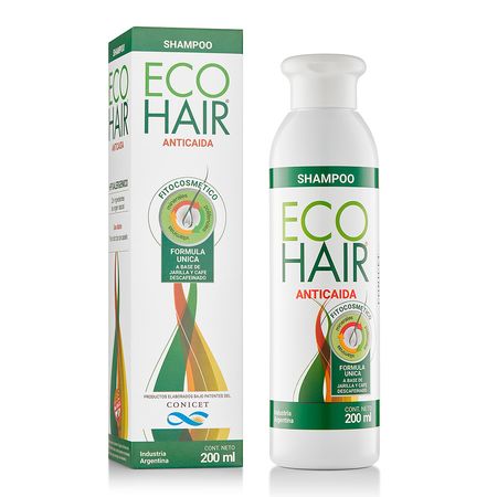 Shampoo Eco Hair Crecimiento Cabello Anticaida 200 Ml