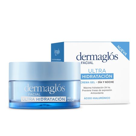 Crema Gel Dermaglos Ultra Hidratacion Facial Diaria 50g