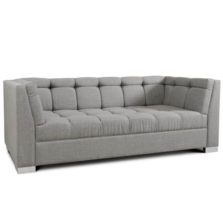 Sillón 3 Cuerpos Tokio Tapizado Aspen Stone Espácity