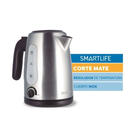 PAVA ELECTRICA SMARTLIFE EK1510X INOX 1.5LTS. 1850W CORTE AUTOMATICO - 4604887