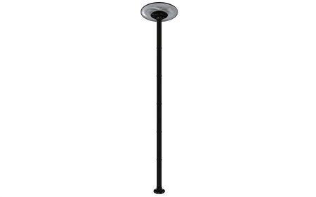 Farol de Jardín Solar Nexum UFO LED 150W - 3 Tonos de Luz Con Poste