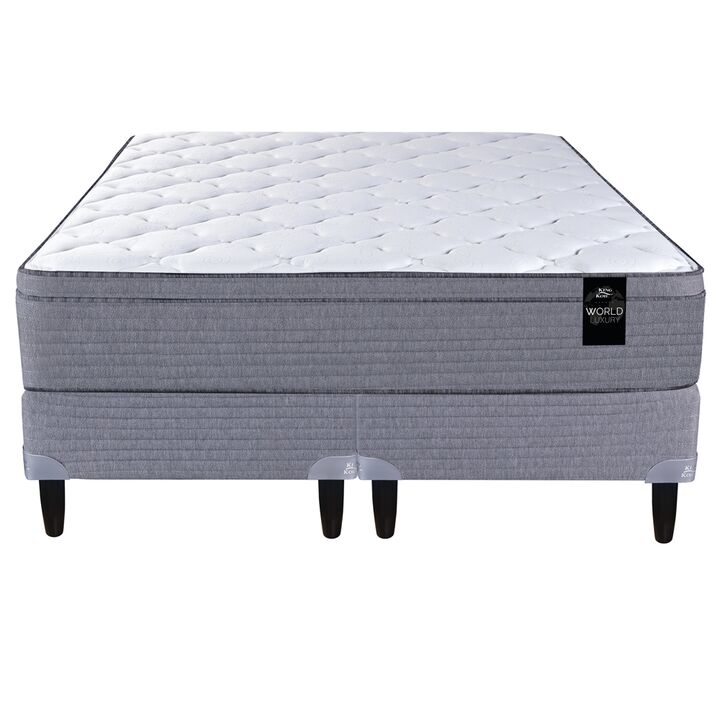 Colchon y Sommier King Koil Bradford Super Queen 160x200cm Espuma de Alta Densidad con Europillow - Vista 1