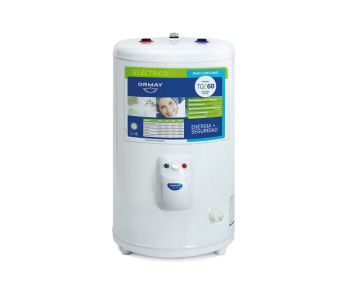 Termotanque Electrico 60l Conexión Dual Colgar/Pie Tqe60 Dual Ormay - Vista 1