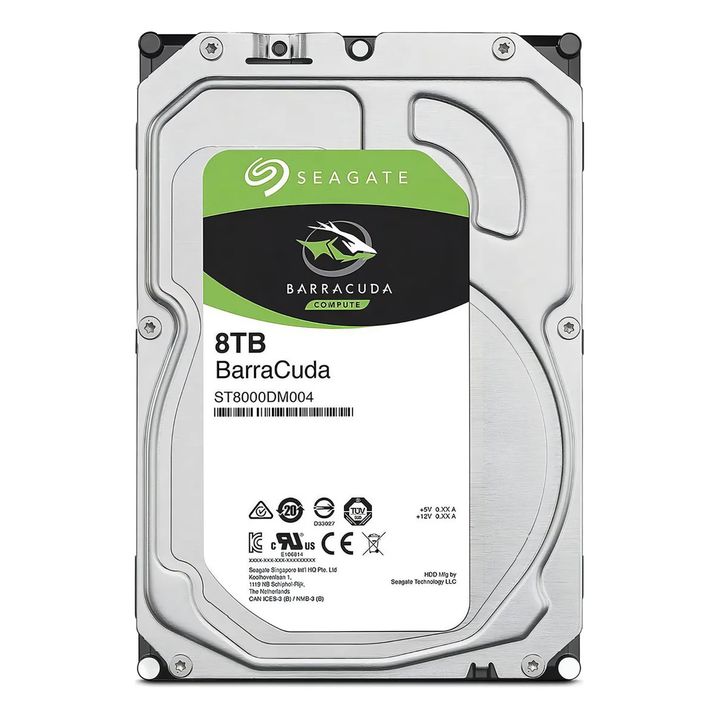 Disco duro HDD Seagate Barracuda 8TB SATA 3.5" ST8000DM004 - Vista 2
