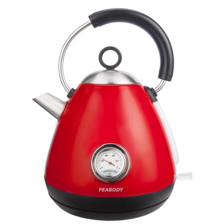 Pava Electrica Vintage Peabody PE-KV8215R Rojo 1.7L 2200W