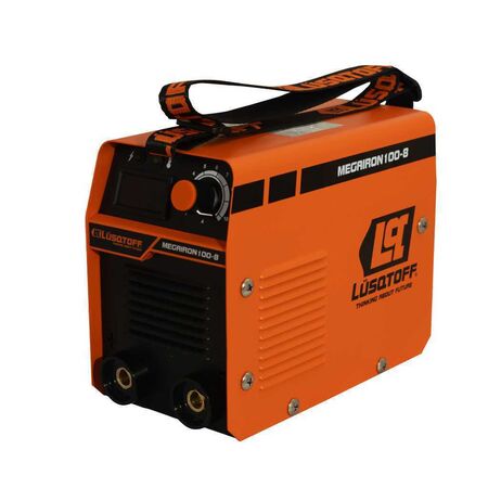 Soldadora Lusqtoff Inverter C/Pinza Portaelectrodo y Masa IRON100-8