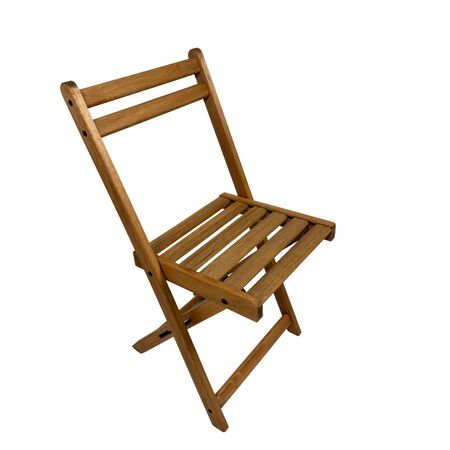 Mesa hexagonal + 4 sillas plegables Madera – Tromen