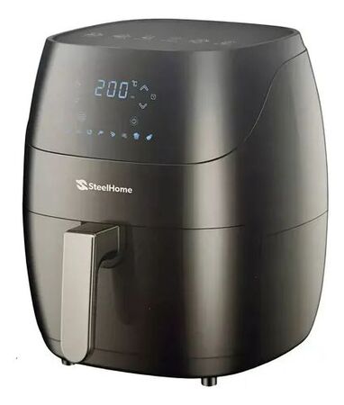 FREIDORA DE AIRE STEELHOME 5 LITROS RA-AF5L 1500W DIGITAL NEGRA