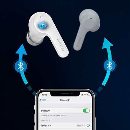 Auriculares Inalámbricos EarFun Air - Blanco