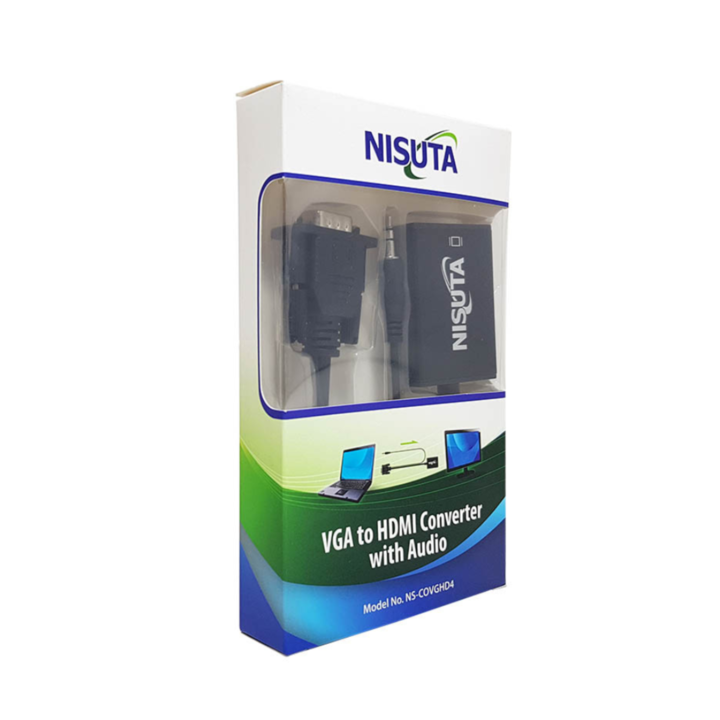 CONVERSOR NISUTA VGA A HDMI (C:NEGRO NSCOVGHD4) - Vista 4